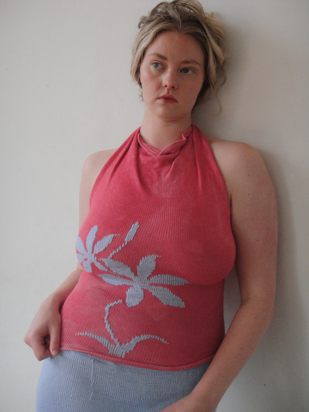 Hand Embroidered Halter
