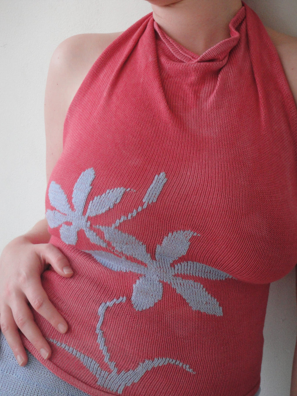 Hand Embroidered Halter
