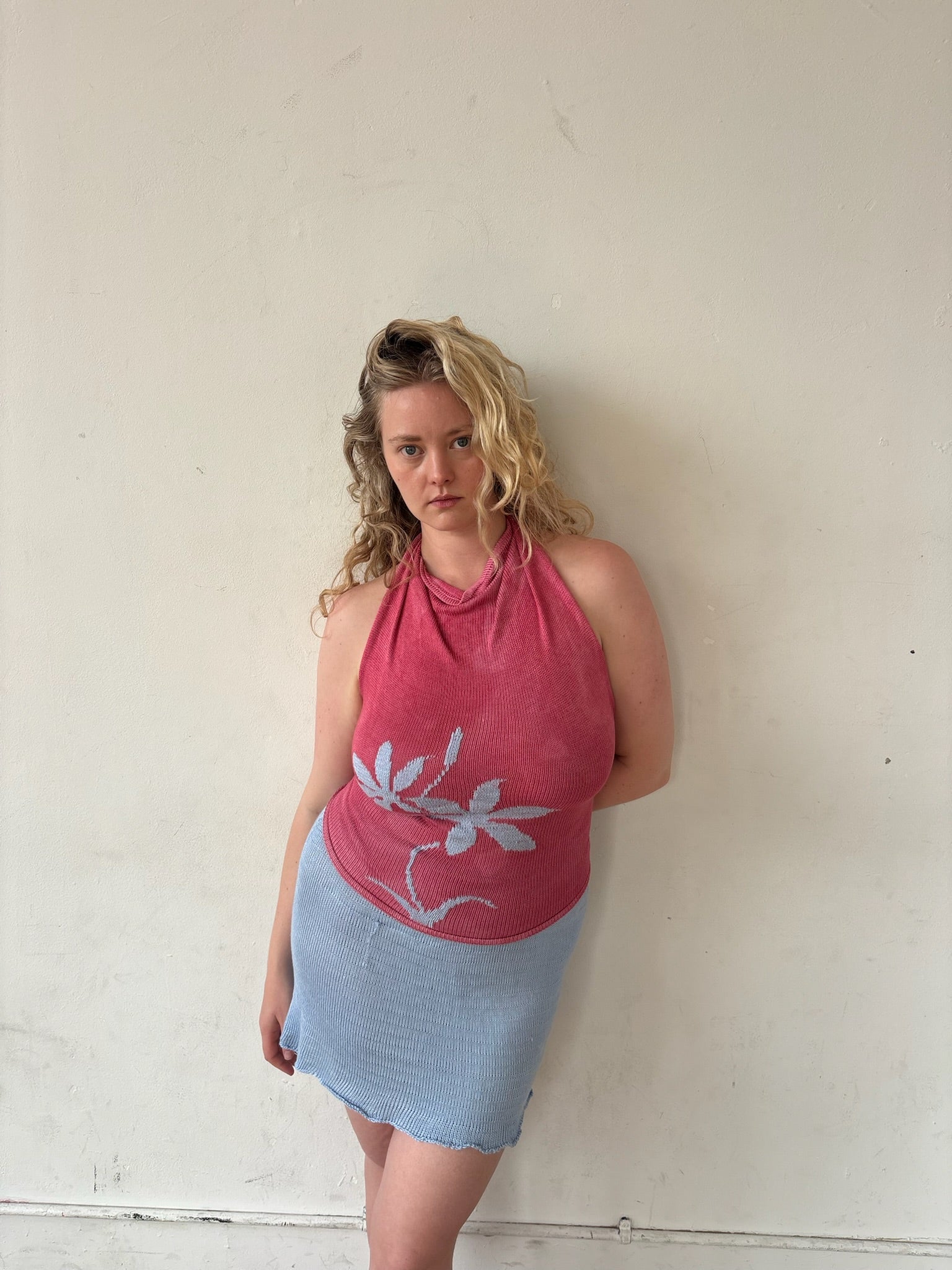 Hand Embroidered Halter