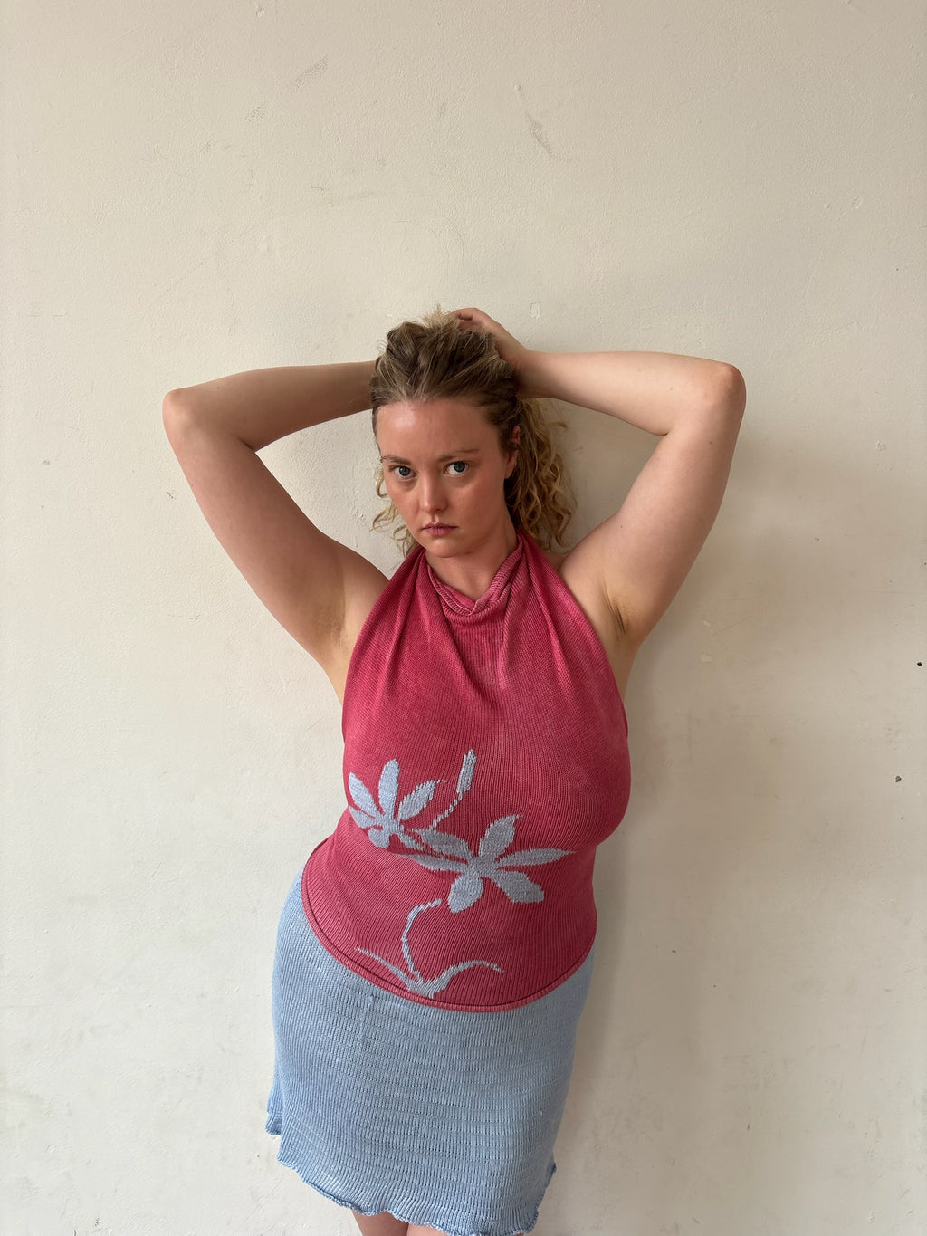 Hand Embroidered Halter