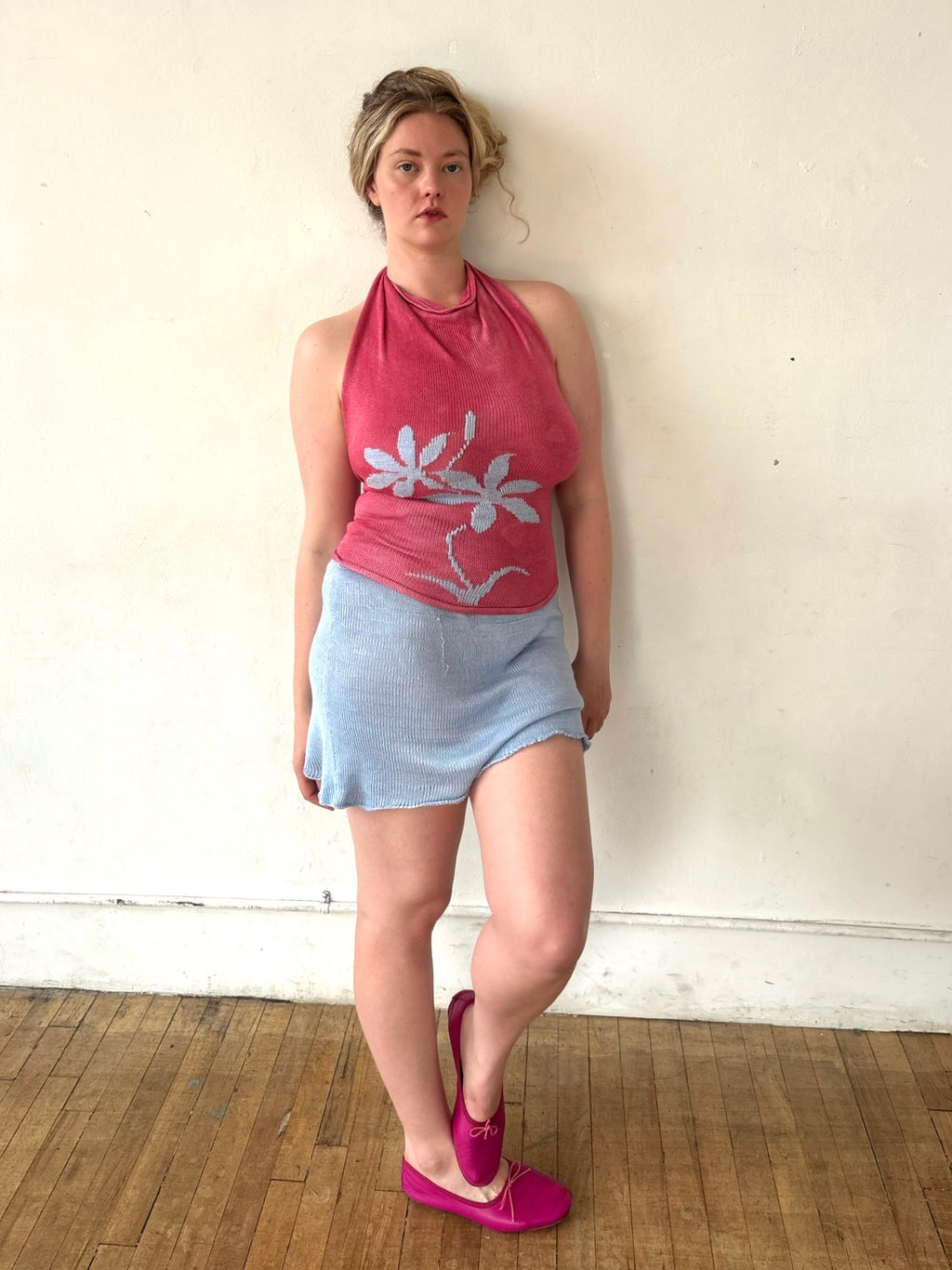 Hand Embroidered Halter