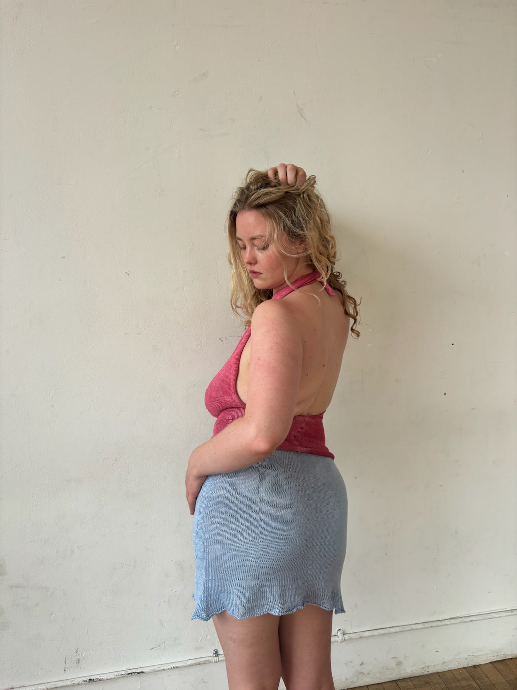 Hand Embroidered Halter